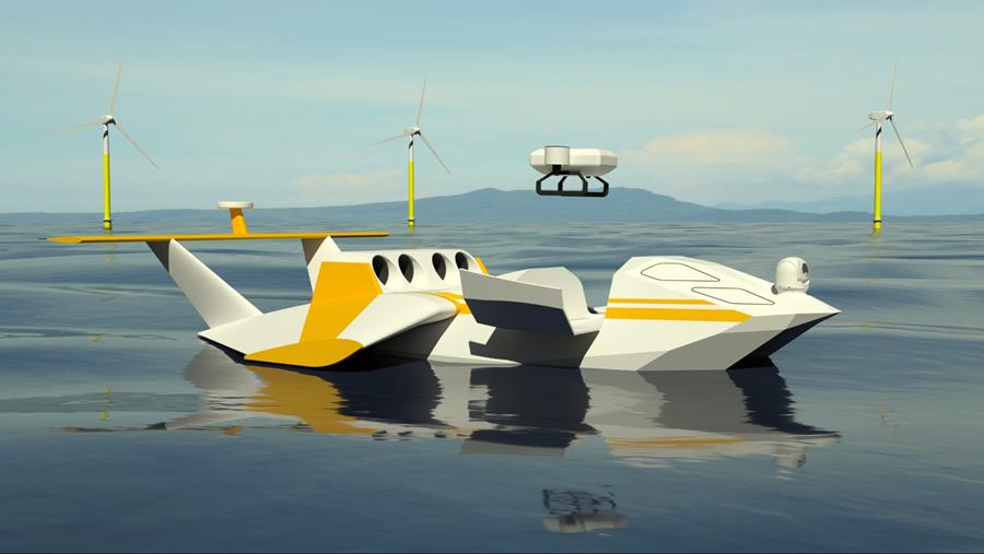 Drones voor onderhoudswerkzaamheden offshore