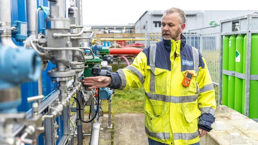 Eerste testlocatie voor waterstoftechniek