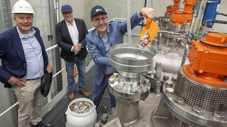 Innovatieve demo-recyclinginstallatie geopend