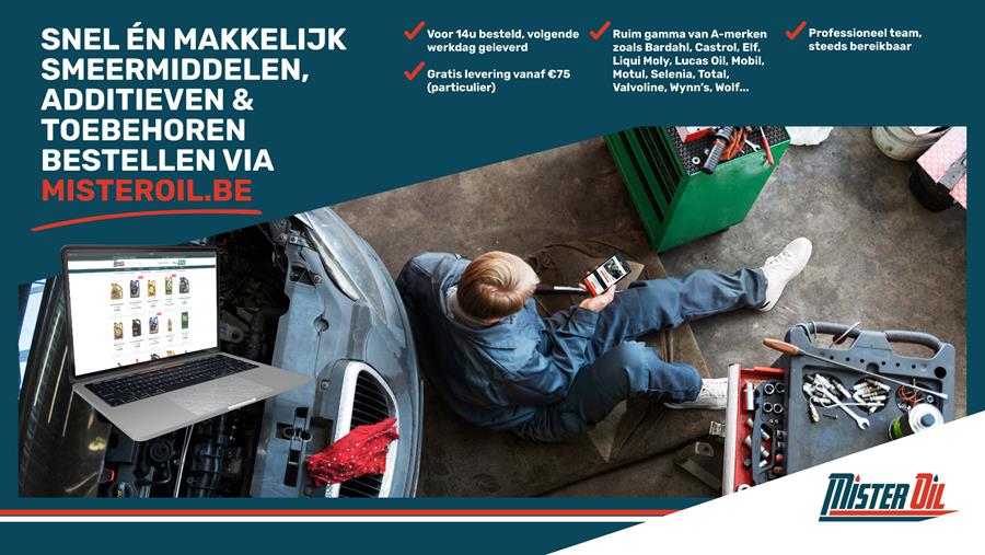MisterOil, de online expert in smeermiddelen, additieven & toebehoren