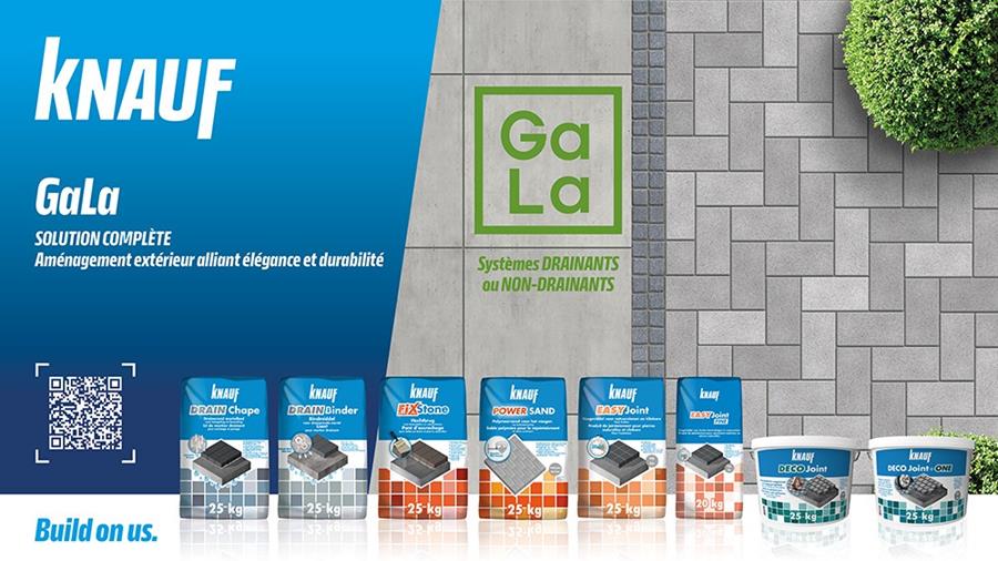 Knauf GaLa : tout ce qu'il faut pour un aménagement extérieur alliant élégance et durabilité