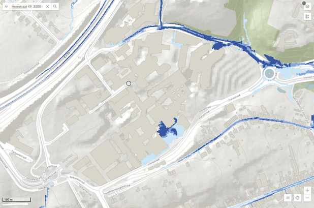 Wateroverlast in Vlaamse ziekenhuizen 